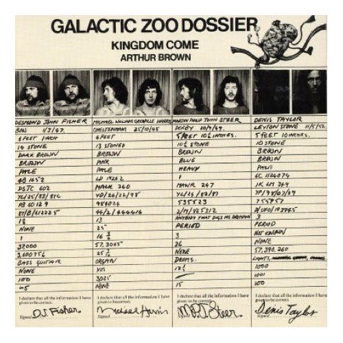 Arthur Brown - Galactic Zoo Dossier [Import]