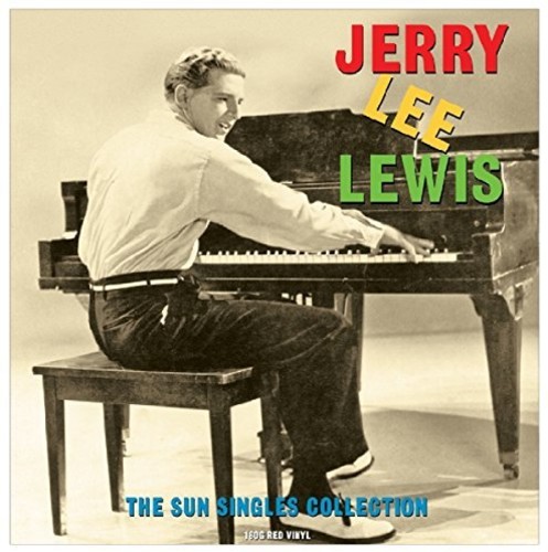 Jerry Lee Lewis - Sun Singles (Red Vinyl) [Colored Vinyl] [180 Gram] (Red) (Uk)