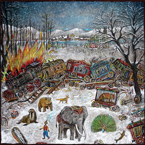 mewithoutYou - Ten Stories [Clear Purple with Swamp Green Vinyl]