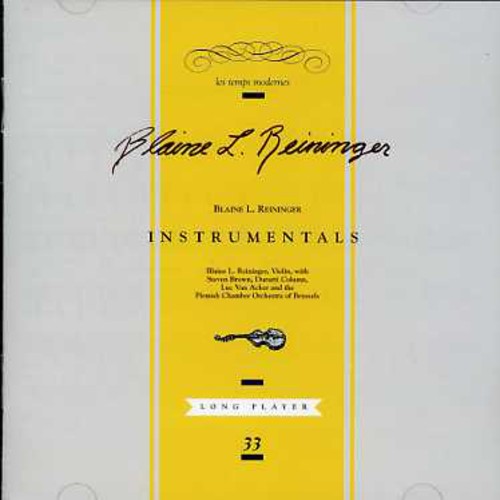 Blaine Reininger L - Instrumentals