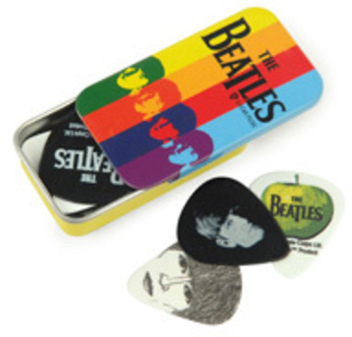 The Beatles - Planet Waves 1CAB415BT2 Beatles Signature Guitar Pick Tins Stripes