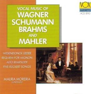 Vocal Music of Wagner Schuman