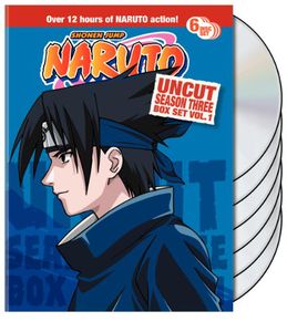 Naruto Uncut: Season 3 Volume 1 Box Set