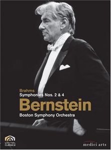 Bernstein: Boston Symphony Orchestra: Brahms, Symphonies Nos. 2 & 4