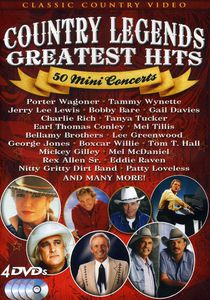 Country Legends Greatest Hits: 50 Mini Concerts