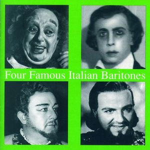 Four Famous Italian Baritones /  Various