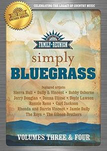 Country Family Reunion:  Simple Bluegrass: Volume 3-4