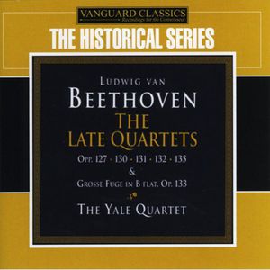 Late Quartets Opp 127, 130, 131, 132, 135, 133