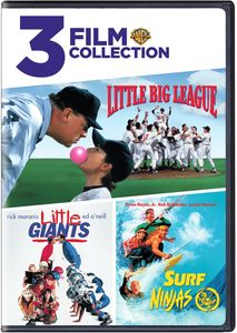 3 Film Collection: Little Big League /  Little Giants /  Surf Ninjas