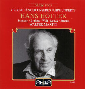 Grosse Sanger Unseres Jahrhunderts (Live 1961)