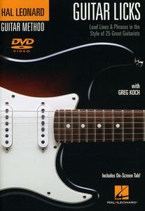Guitar Licks: Lead Lines and Phrases in the Style of 25 Great Guitarists