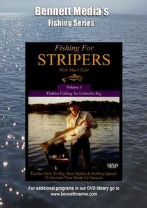 Fishing For Stripers: Flatline Fishing An Umbrella Rig With Mack Farr
