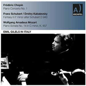 Emil Gilels in Italy
