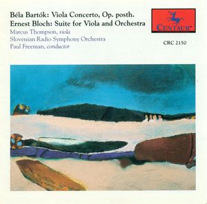 Viola Concerto /  Bloch: Suite