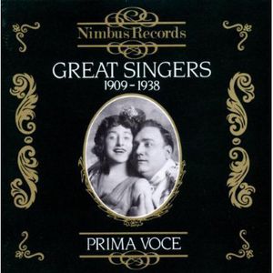 Great Singers 1909-1938 /  Various