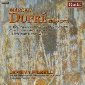 Dupre, Marcel : Marcel Dupre (1886-1971) Integrale Des Oeuvres Pour Orgue