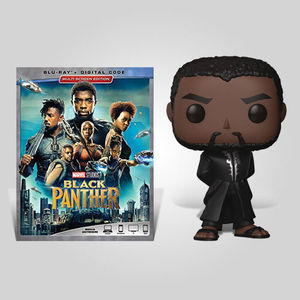 Black Panther Black Robe Blu-ray Bundle