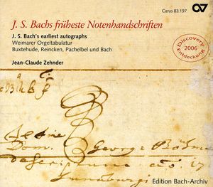 J.S. Bach Earliest Autograph