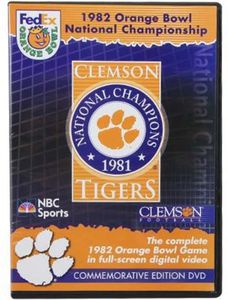 1982 Orange Bowl Championship Clemson Tigers