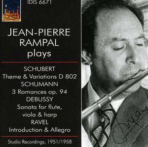 Jean-Pierre Rampal Plays Schumann Debussy Ravel