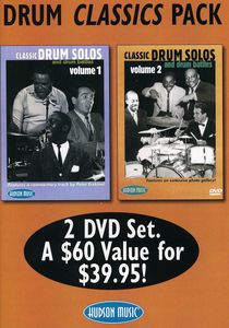 Drum Classics Pack: Classic Drum Solos and Drum Battles: Volume 1 and 2