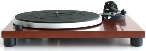 Mh Mmf1.5 Turntable 3 Spd Blt Drv Man Cherry Wood - Music Hall Audio MMF1.5 Turntable 3 Speed (33 1/3, 45 RPM and 78 RPM) Belt Drive Manual Turntable - With Built in Phono Pre Amp 