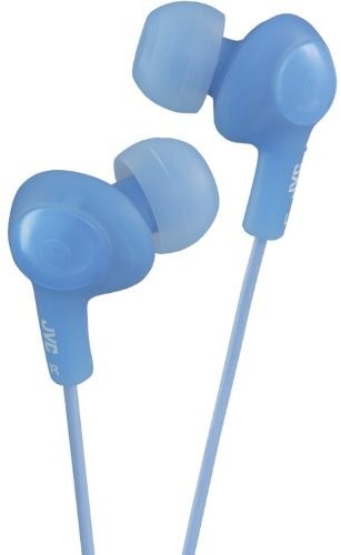 Jvc Hafr6a Gumy Plus Earbuds W/Mic & Remote Blue - JVC HAFR6A GUMY Plus Earbuds With Microphone & In-line Remote (Blue)
