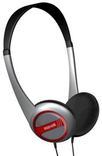 Maxell Hp-200F Portable Lightweight Headphones - Maxell 190318 HP-200F Portable Lightweight Headphones On Ear (Black)