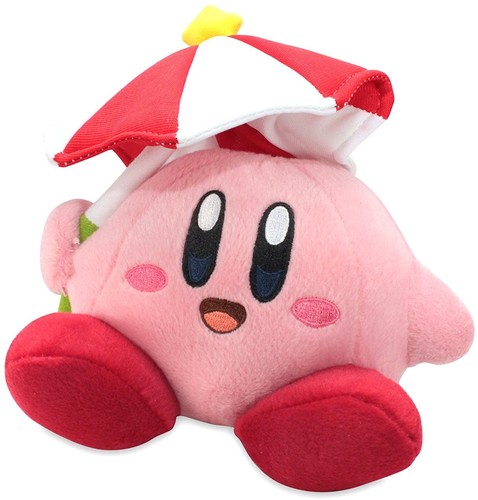  - Little Buddy Kirby Adventure Kirby 6" Parasol Plush