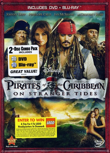 Pirates Of The Caribbean [Movie] - Pirates of the Caribbean: On Stranger Tides [2 Blu-ray / DVD Combo in DVD Packaging]