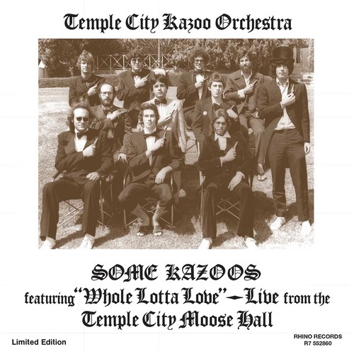 Temple City Kazoo Orchestra - Some Kazoos (7 Burgundy Vinyl)