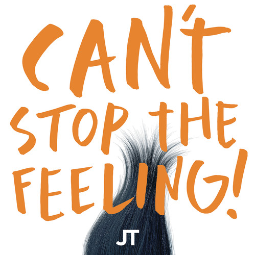 Justin - Can't Stop The Feeling! (Original Song From Dreamworks Animation's Trolls) [Orange Vinyl Single] | Tunes - Hoboken, NJ