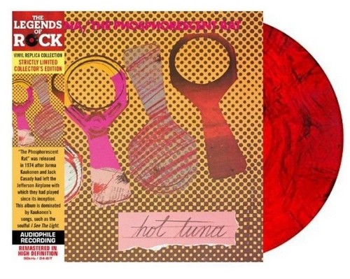 Hot Tuna - Phosphorescent Rat [Colored Vinyl] (Gate) [Limited Edition] (Red)