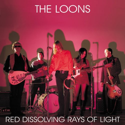 Red Dissolving Rays of Light