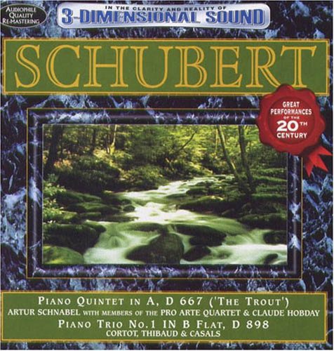 Schubert: Trout Quintet & Piano Trio No 1 /  Various
