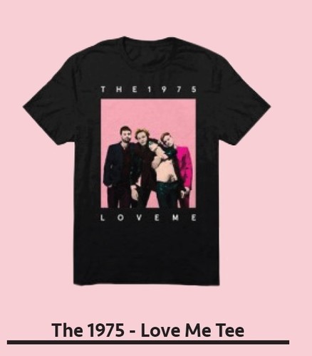 The 1975 - The 1975 Love Me (Mens / Unisex Adult T-shirt) Black, US [XXL], Front Print Only