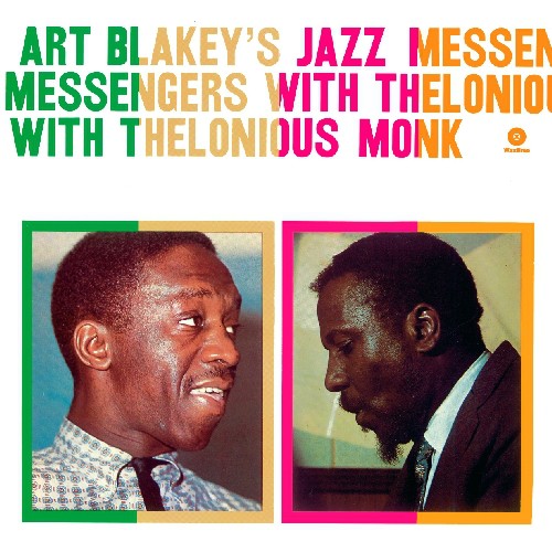 Album Art - Art Blakeys Jazz Messengers with Thelonious Monk