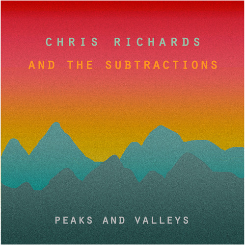 Chris Richards & The Subtractions - Peaks & Valleys (Red) [Download Included]