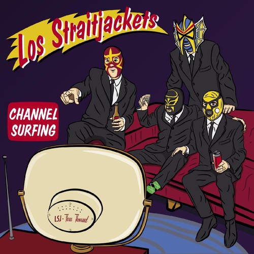 Los Straitjackets - Channel Surfing EP [Vinyl]