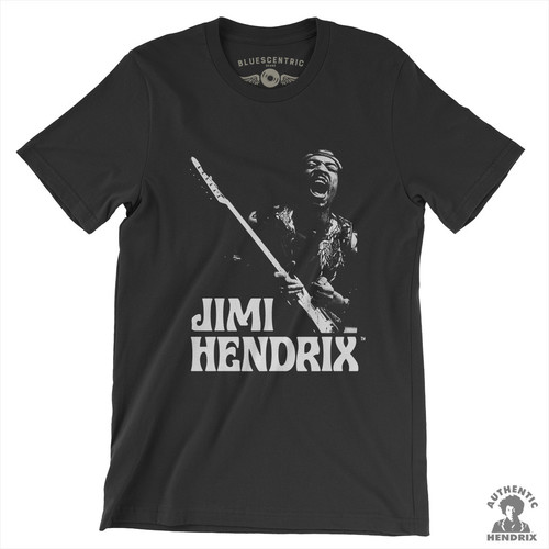 Jimi Hendrix - Jimi Hendrix 1970 Black Lightweight Vintage Style T-Shirt (XL)
