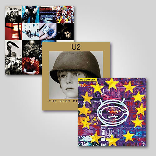 U2 2LP Reissue Bundle