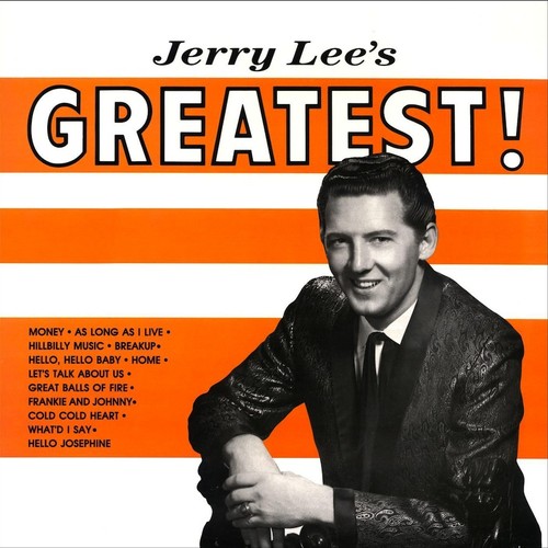 Jerry Lee Lewis - Jerry Lee's Greatest [Indie Exclusive Limited Edition Orange & White LP]