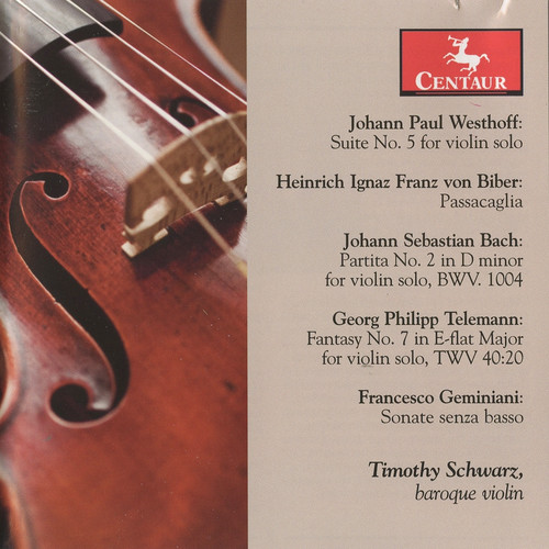 Timothy Schwarz - Suite No 5 for Violin Solo / Partita No 2