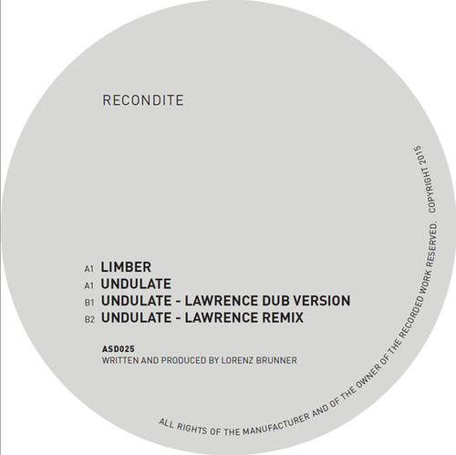 Limber /  Undulate - Lawrence Mixes