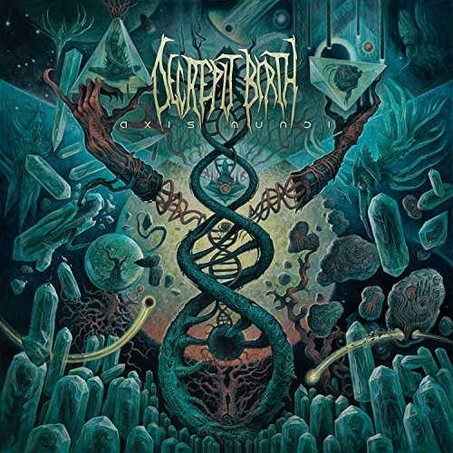 Decrepit Birth - Axis Mundi [Limited Edition Yellow/Blue Splatter LP]