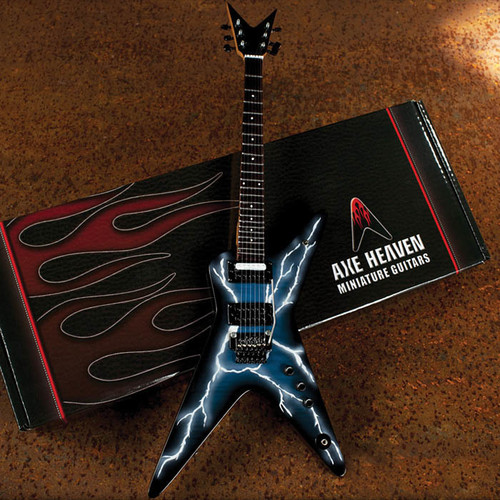 DIMEBAG DARRELL PANTERA LIGHTNING BOLT MINI GUITAR