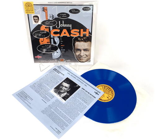 Johnny Cash - With His Hot & Blue Guitar [Import 180 Gram Blue LP]