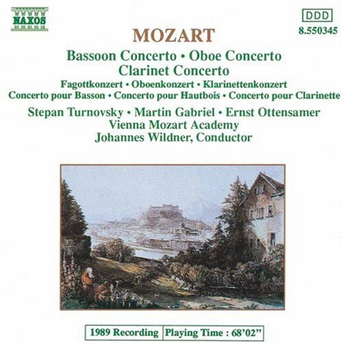 W.a. Mozart Concertos for Bassoon, Oboe & Clarinet on Collectors ...