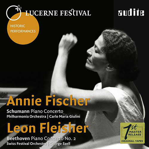Annie Fischer & Leon Fleisher play Schumann & Beethoven PianoConcertos