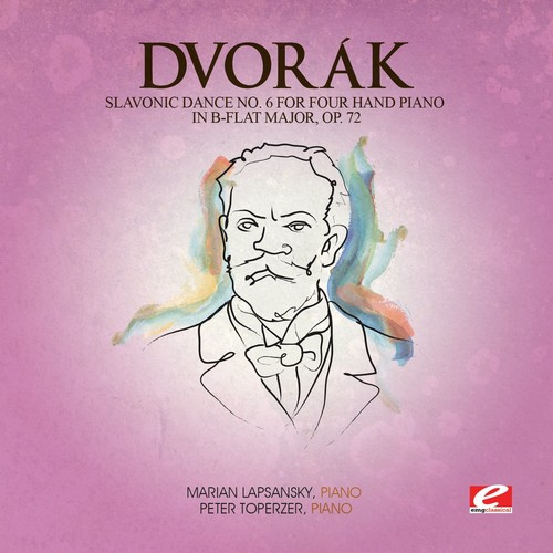 Dvorak - Slavonic Dance 6 Four Hand Piano B-Flat Maj 72